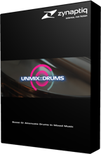 Zynaptiq UNMIX::DRUMS Box-Shot
